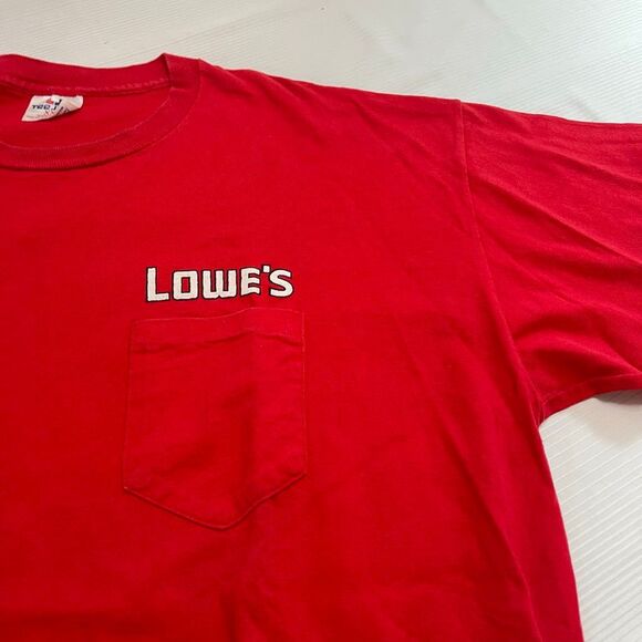 Lowe’s Home Improvements Vintage Red Single Stitch T-Shirt Size XXL - Picture 4 of 7